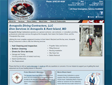 Tablet Screenshot of annapolisdivingcontractors.com